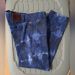 RALPH LAUREN bleached PREMIER CROPPED SKINNY JEANS 👖